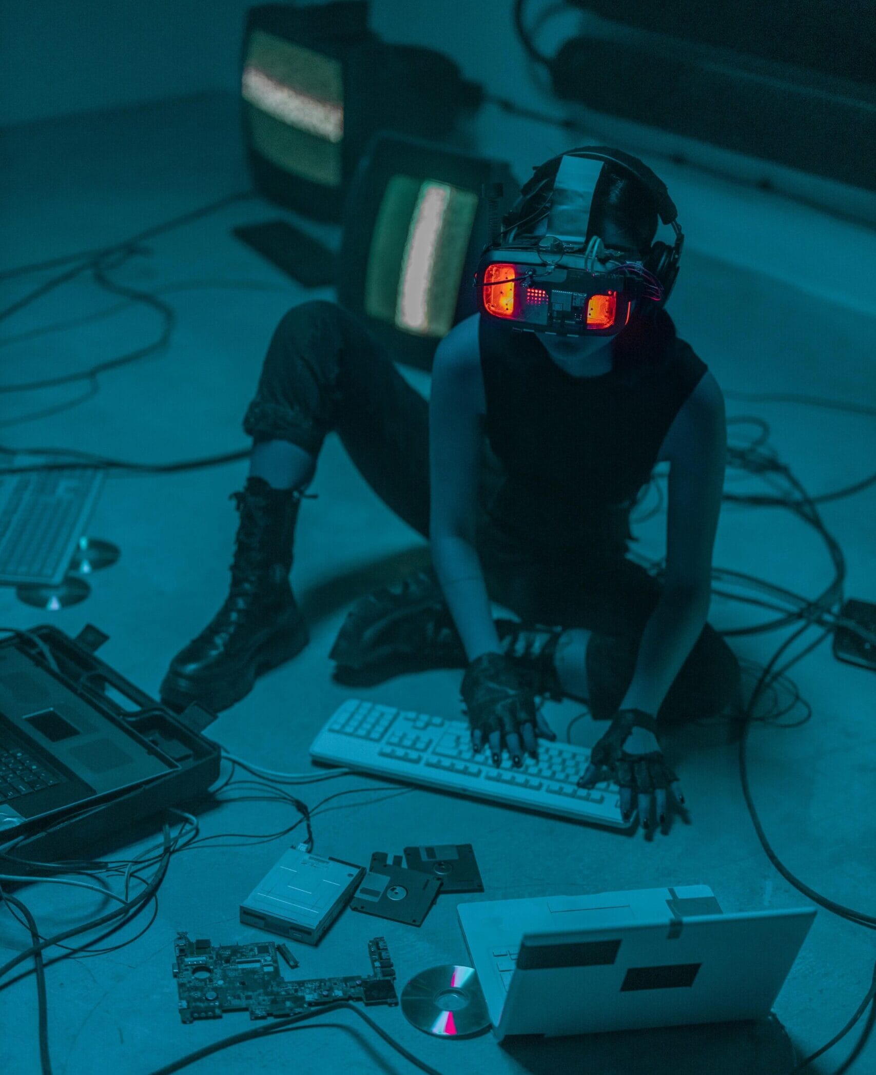 Imagem ilustrando inteligência artificial generativa aplicada no trabalho e no dia a dia em 2025.