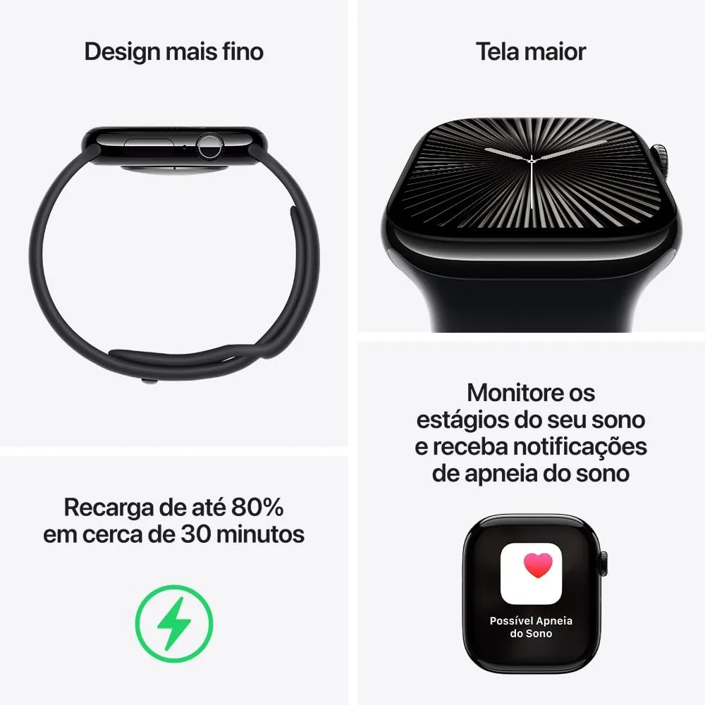 61QXfgL4O6L._AC_SL1000 Apple Watch Series 10 (GPS) vs Samsung Galaxy Watch Ultra 47mm (LTE) - Onde Comprar?