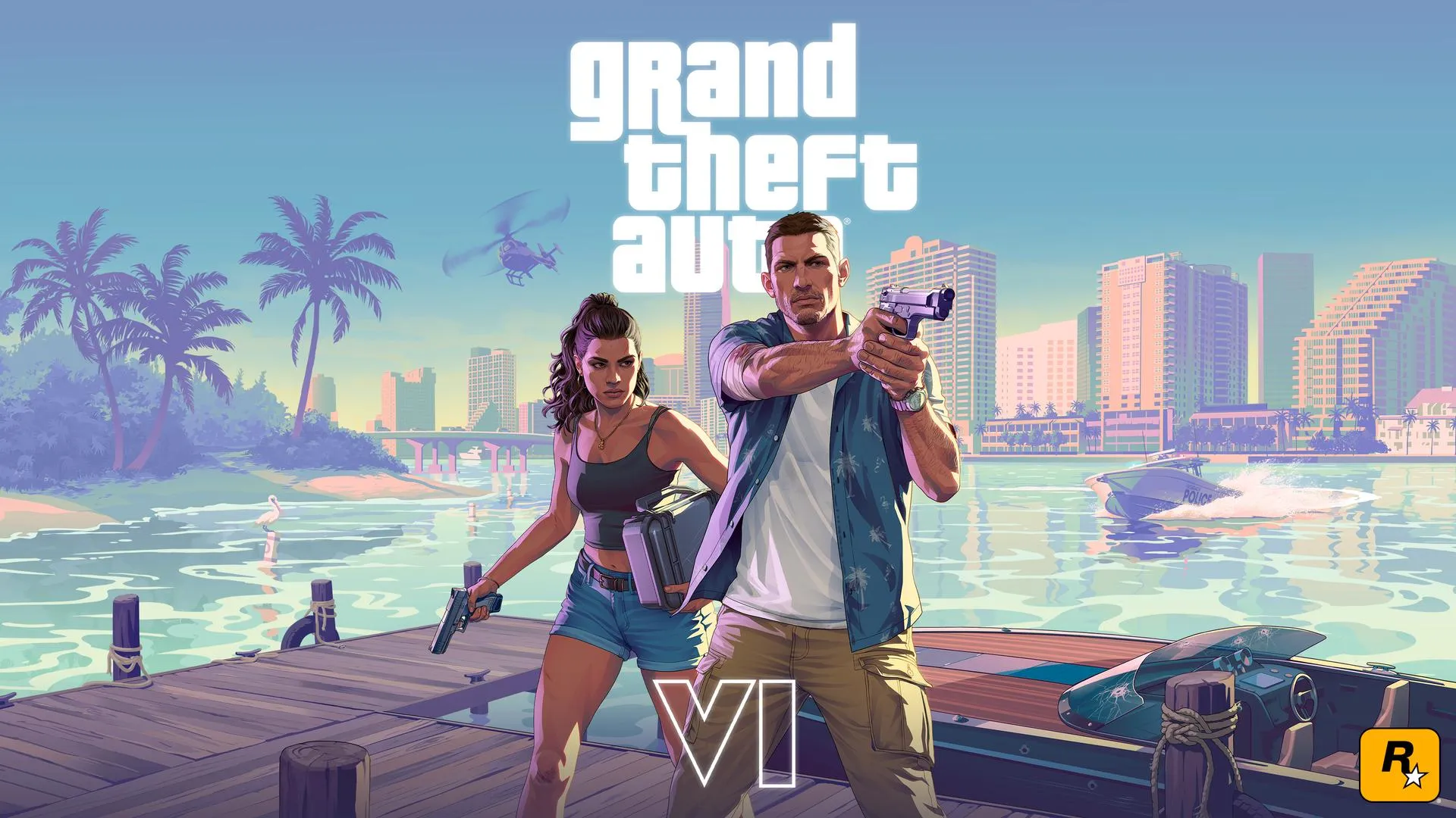 Capa do jogo GTA 6, que será lançado em 2026 pela Rockstar Games.