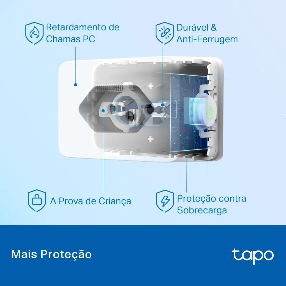 51-ftkikVyL._AC_SL1000 Tomada Inteligente Wi‑Fi TP‑Link Tapo P110