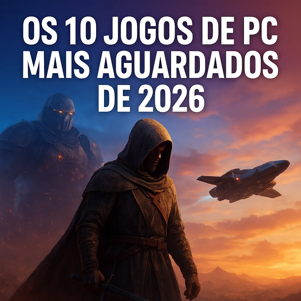 Os 10 jogos de PC mais aguardados de 2026.
